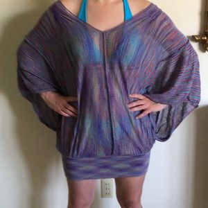 Victoria’s Secret Muti Colored Knit Swim Cover Up